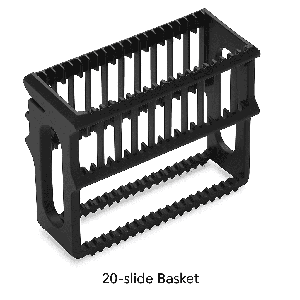 レプボカバー　REPBASE さくら Sakura Slide Basket (20 Slide Capacity) - Amtech Medical