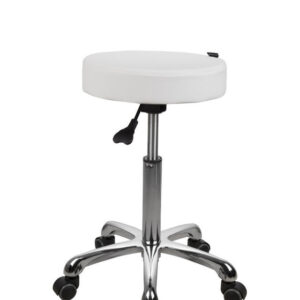 Silverfox 1023A backless rolling stool with round seat