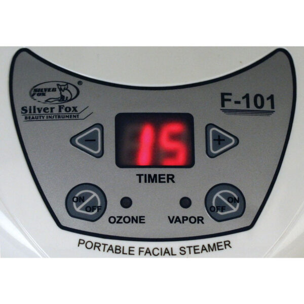 Silverfox F-101A – Mini Facial Steamer with Extended Arm & Digital Timer - Image 2