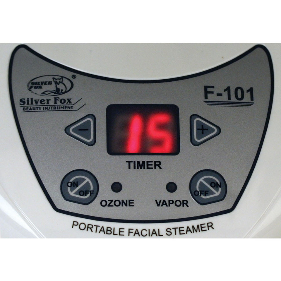 Silverfox F-101A – Mini Facial Steamer with Extended Arm & Digital Timer - Image 2
