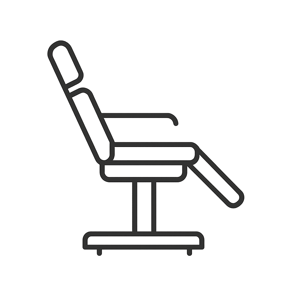 exam chair art