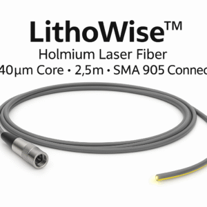 LithoWise Holmium Laser Fiber, SMA 905 Connector, 2.5m, 940µm Core