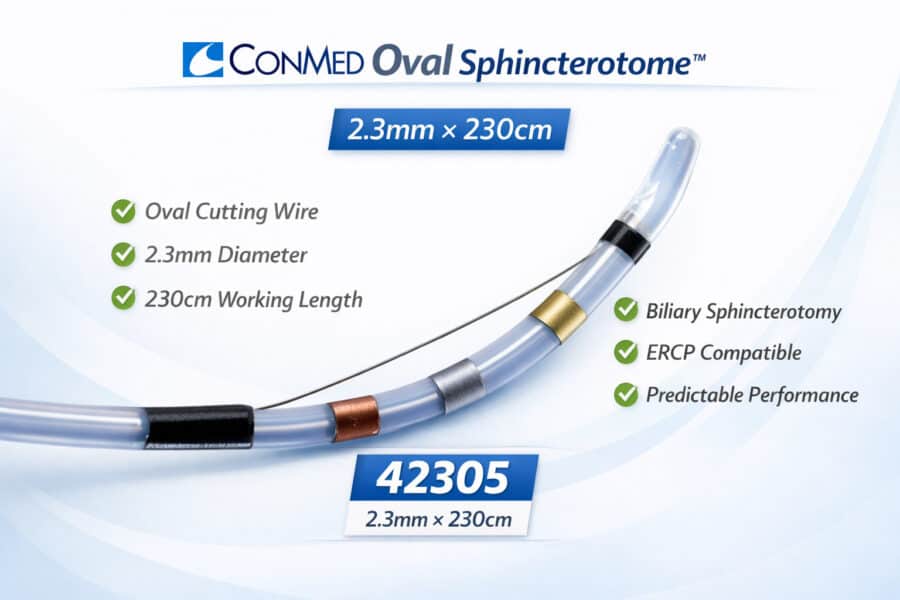 42305 — Oval sphincterotome, 2.3mm × 230cm