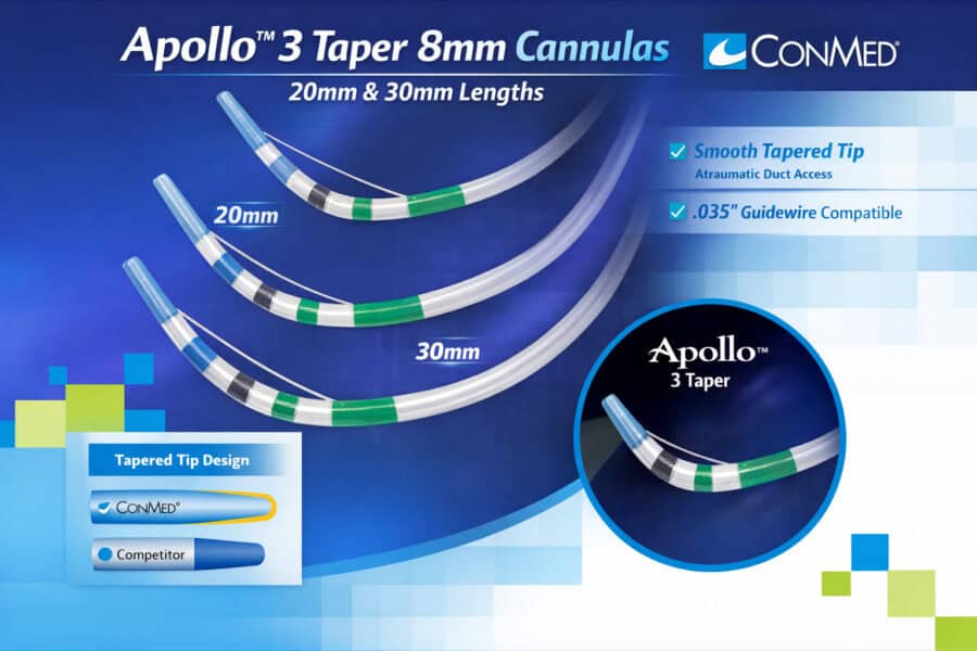Apollo 3 Taper 8mm Cannulas Overview