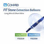 ConMed FIT Stone Extraction Balloons — Long Wire & Short Wire (F922LW, F922SW)