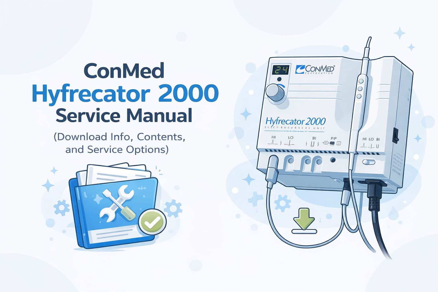ConMed Hyfrecator 2000 Service Manual