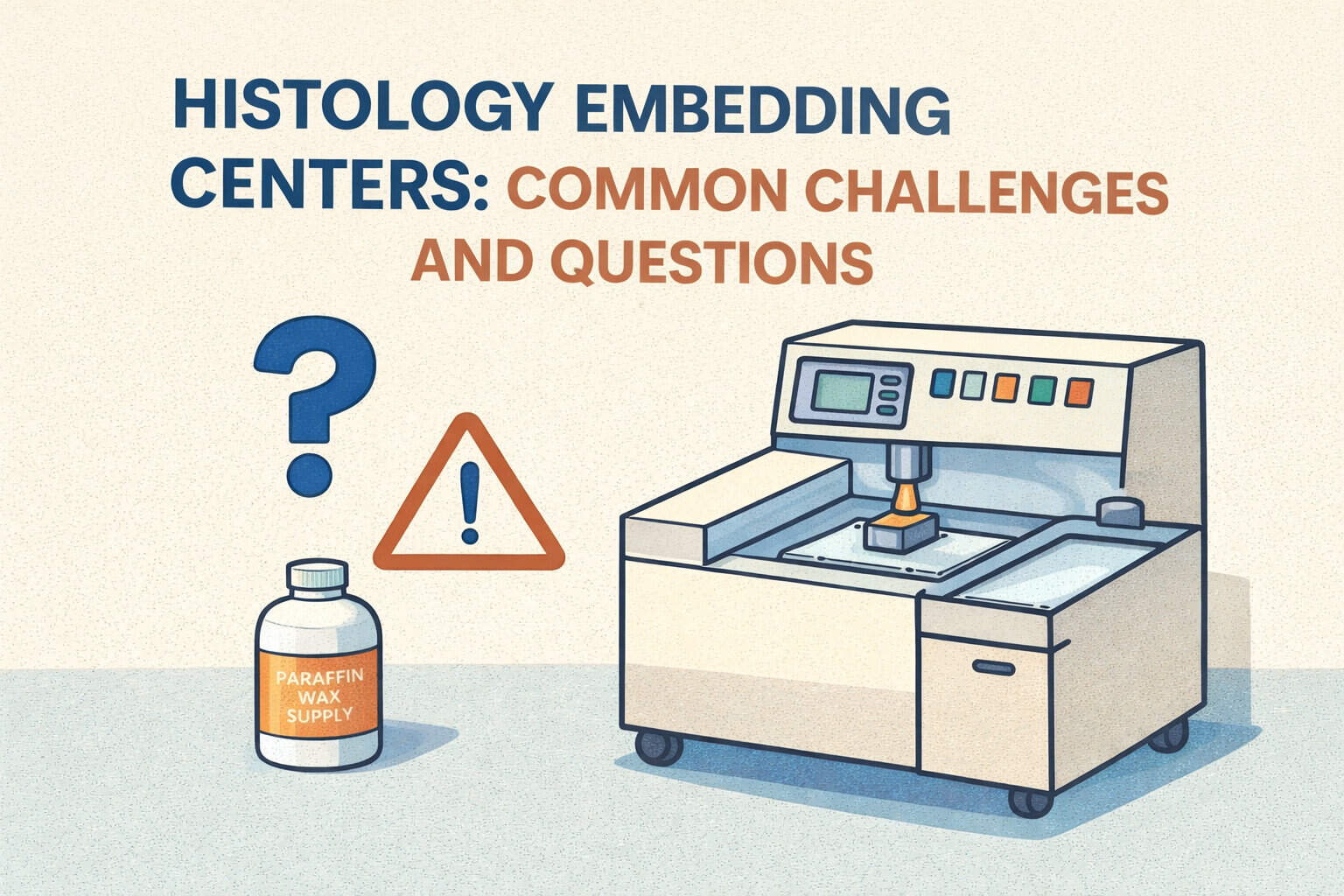 Histology Embedding Centers Common Challenges and Questions