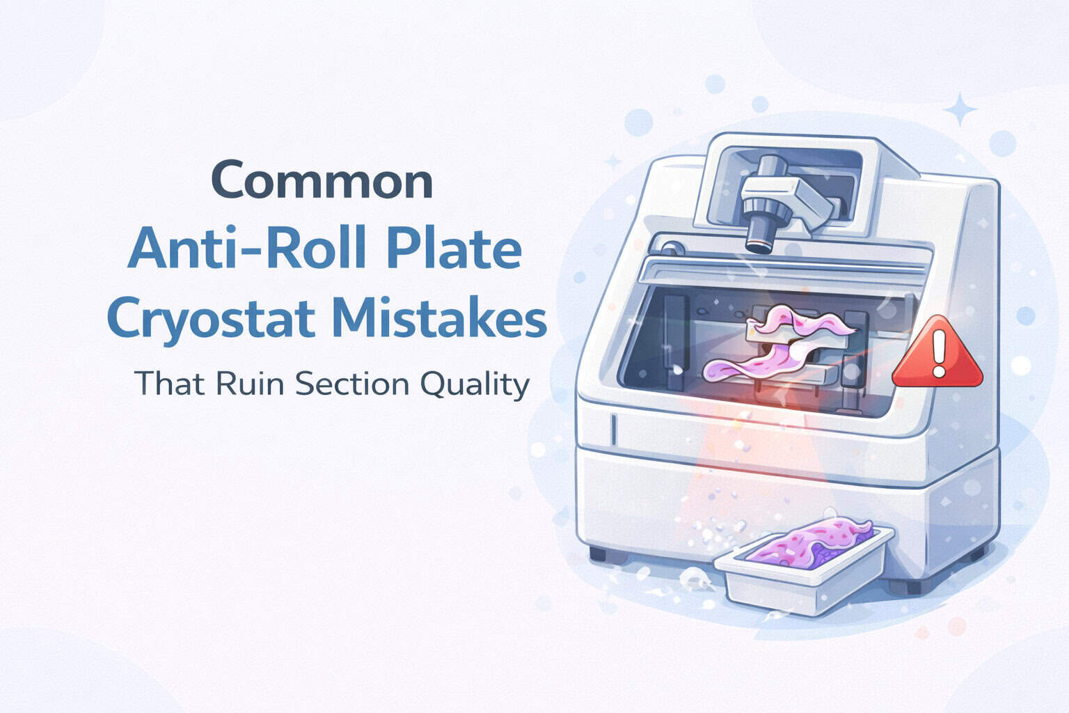 anti-roll plate cryostat