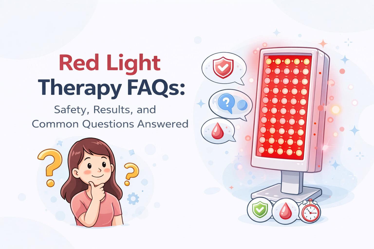 Red Light Therapy FAQs: Safety, Results, and Common Questions Answered