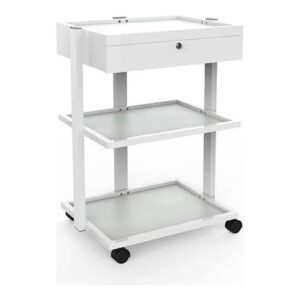Silverfox 1040A Glass-Shelf Treatment Cart
